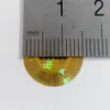 Adesivo de etiqueta de vinil com holograma dourado, números de série contínuos, selo de segurança, octógono dentro, autêntico e genuíno
