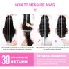 ボディーウェーブ6x4 glueless preplucked human wigs go go 5x5透明レース閉鎖gluelless wig人間の髪の波状