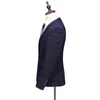 Costumes pour hommes Pantalons Blazers Gilet Plaid Mariage Banquet Gentleman Robe Hommes Mode Affaires S Slim Confort Manteau