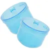 Storage Bottles 2pcs Plastic Bur Case Box Dental Holder