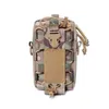 Backpacking Packs Hunting Waist Bag Molle Bottle Pouch Military Tactical EDC Tools Belt Pack Outdoor Vest Wallte Phone Accessories Pocket 230822