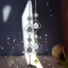 Decorazioni da giardino Crystal Wind Chimes Catcher Sun Catchers sospeso a sospensione Gioielli catturare per la casa Decorazione per matrimoni 230822