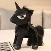 Plush Dolls Dark Series Gevulde Unicorn Anubis Hydra Bastet De rol van de oude Egyptische mythologie Soft Doll Kids Toy 230823