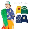 Pullover 2023TAO AutumnWinter Children's sweater long sleeve Tshirt 230823