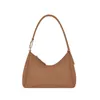 Luxury designer French umi leather lychee grain Brown Fashion Bag underarm shoulder bag messenger bag