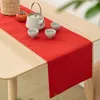 Table Runner Solid Natural Burlap Imited Jute Linen Home DECORAZIONE DECORAZIONE DEL BANQUET FESTIVAL PARTY EL Wholesale 230822