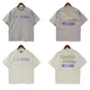 T-shirts pour hommes Designer Summer T-shirt à manches courtes Galeries Tee Depts Hommes Femmes Lettres de luxe 23SS Lettre américaine Gold Stamping T-shirt imprimé pour et en vrac