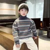 Pullover 3 5 8 10 12Y Boys Baby Thickened Sweater Autumn and Winter Clothing Children's Coat 230823