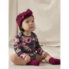 Rompers Baby Girl Layette Duschgeschenkset 12 Stück geboren 12 Monate Fracht kostenlos 230823