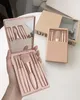 Make-upborstels voor reismaat Zet Easy-Taken Mini Make-upgereedschap ingesteld met Case en spiegel kleine complete functie cosmetische borstels kit