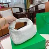 Италия Jodie Dimbag Top Bag Teen Lexor Luxury Weave Cloud Cloud большие сумки подлинные женские мужские мужские сцепления с кошельками Retro Hobo Classic Ploudsbody