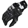 Fem fingrarhandskar Herrkvinnor 4 Säsong Kör Supertech Black/White Motorcykelläderhandskar Racing Glove Motor Cobike Cowhide Racing Cykel Knight 230822