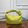 Jodie Handbag Cloud Italy Designer Väskor Luxury Mini Woven Bag Hand Hold One Shoulder Liten Sheepskin Leather Women