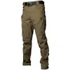 Herenbroek 2023 City Tactical Cargo Men Combat Swat Army Militaire katoen veel zakken strekken flexibele man casual broek xxxl