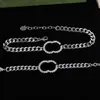 Conjunto de joyería de plata 925 para mujer, collar, pulsera, cadena gruesa hueca de acero inoxidable, moda personalizada, conjunto de joyería de fiesta de lujo simple