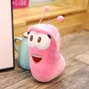 Bambole peluche 3pcslot anime coreano divertente insetto lumaco creativo larva giocattoli peluche carini bambole worm bambole per bambini hobby regalo di compleanno 230822