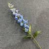Dekorative Blumen künstlich 10 Zweige Lilie des Valley Pink Blue Pflants Hochzeitsfeier Bankett Hausdekoration