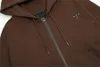 メンズフーディーズメンズデザイナーストリートウェアフーディーレディーススカルプリントフード付きスウェットシャツ秋の冬ジッパープルオーバーコート