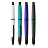 Fountain Pens MAJOHN A2 Press Fountain Pen Retractable EF Nib 0.4mm Resin Ink Pen Converter For Writing Christmas Gift Lighter Than A1 230823