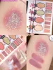 Oogschaduw schoonheid zomer vrouwen cosmetisch gezicht make -up blush markeerstift contour matte glans pequen pigment 230822