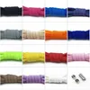 Shoe Parts Accessories Elastic No Tie Shoelaces Semicircle Laces For Kids and Adult Sneakers Shoelace Quick Lazy Metal Lock Strings 230823