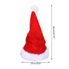 Cappello regolabile a snapback di Natale divertente che balla cantando Babbo Natale giocattoli elettrici per la festa dell'elica di Natale HKD230823