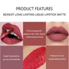 口紅Handaiyan Lipstick 6 Colors Makeup Lip Gloss Matte保湿防水水