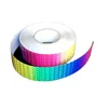 5 cm regenbogenfarbenes, schillerndes, reflektierendes PVC-Warnaufkleber-Klebeband für Auto und LKW