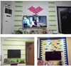 Wall Stickers 70X38 PE Foam 3D Paper Safty Home Decor Wallpaper DIY Brick Living Room Kids Bedroom Decorative Sticker 230822