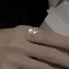 Pierścienie klastrowe Ventfille 925 Srebrny opal pierścień żeński palc instrukta