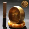 1pc instrumenty jogi śpiewa miska medytacja medytacja czystej miedzi Buddha Sound Bowd Buddha Sound Copper195i