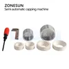 Zonesun Zonesun سطح المكتب غطاء الرأس الكهربائي المسمار أعلى آلة الإغلاق آلة شد الجهاز