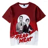 T-shirts pour hommes 3D Dead Meat T-shirt à manches courtes pour enfants Tee Tops Cool Summer Boy Girls Fashion 2023