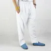 Etnische kleding mannen Abaya Arabische moslim islamitische broek Arabische Ramadan broek Saoedi -Arabië Mubarak Pakistan Wijd been losse katoenen bodems