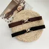 Other Fashion Accessories Triangle Belt Women s Decorative Elastic Dress Sweater Set Simple Black Brown Multi functional x254 230822