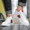 Men Damesschoenen 2023 Luxuremerk mode zomer Casual witte zwarte schoenen pu lederen holle platform platte schoenen vrouw sneakers