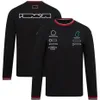 T-shirt F1 Formula Uno 2022 Team manica lunga Quick Dry Top da uomo Fan Top Stessa tuta da corsa personalizzata228c