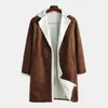 Men's versatile autumn and winter new fleece coat