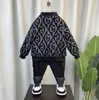 Jaqueta de grife infantil Baby Boy Boy Autumn Outdoor Baseball Jackets Cardigan Children Coat