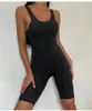Conjuntos ativos Sporty Yoga Mumpsuit Women Gym Clothing 2023 Lycra Fitness Macless Push Up Treping Set Set