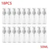 18 pc's 50 ml schuimdispenser fles plastic