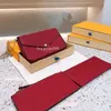 Multi Felicie Pochette Designer Bag Women Chain Bags Wallet Messenger Lederen Handtassen Schouder Hoogwaardige bloembeurs 3 -delige set Crossbody tas