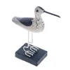 Decoratieve objecten Figurines houten marine zeevogels mediterrane stijl sculptuur thuis decoratie ambacht y4qc 230823