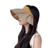 Berets 2023 Korean Hat Women's Japanese-Style And Internet-Famous Ins Embossed Sun Protection Visor Summer Outdoor Tide