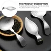 Cuillère à thé créative en acier inoxydable, outils de mesure, cuillère pratique, cuillère à thé exquise, pelle ronde