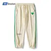 Chándales para hombres Pantalones de jogger urbanos Hombres Tendencia de alta calidad Pista suelta Pantalones con cordón de primavera Estilo universitario Cómodo gimnasio 230823