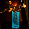 Vaso di vetro luminoso creativo per decorazioni soggiorno occhiali da ufficio per piante fiori decorazioni interni per la casa regali artistici moderni hkd230823