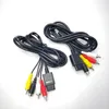 1,8 m 6 stóp kabel S-Video 3RCA AV CORD Kabel dla Nintendo GameCube 64 SNES NGC N64 Akcesoria do gry