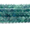 Pedras precárias soltas Veemake verde Fluorite azul natural Bracelets de colar diy natura