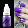 Nagellack Ophir 12 Color Airbrush Nail Inks for Stencils Gel nagellack 10 ml/flaska tillfällig tatuering Pigment Nails Tools_TA0981-12 230822